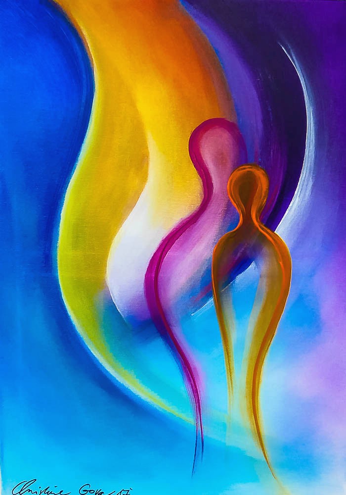 Acrylmalerei von Christine Gova. Acrylbilder die Herz und Seele berühren. ›  Acrylmalerei von Christine Gova. Acrylbilder die Herz und Seele