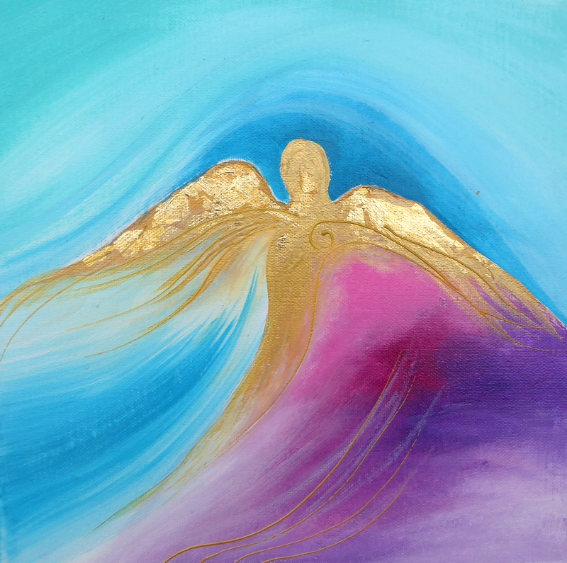 Acrylmalerei von Christine Gova. Acrylbilder die Herz und Seele