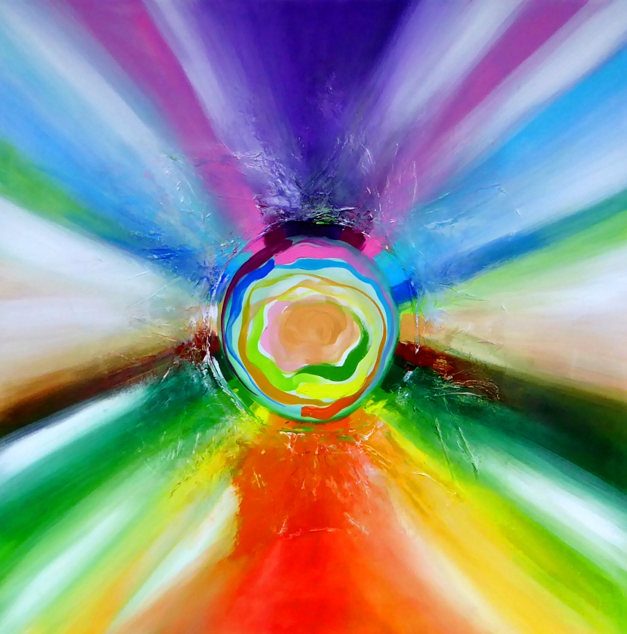 Acrylmalerei von Christine Gova. Acrylbilder die Herz und Seele