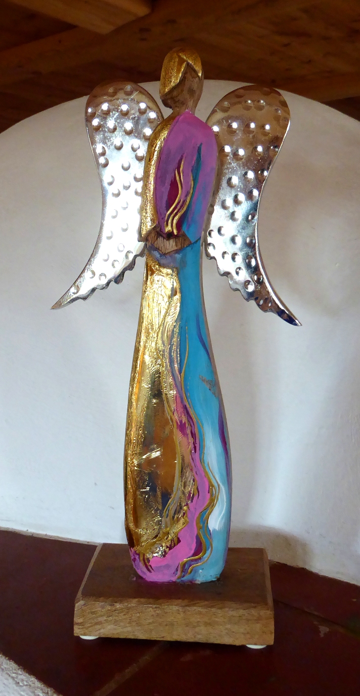 Wunderschöner Holzengel von Christine Gova