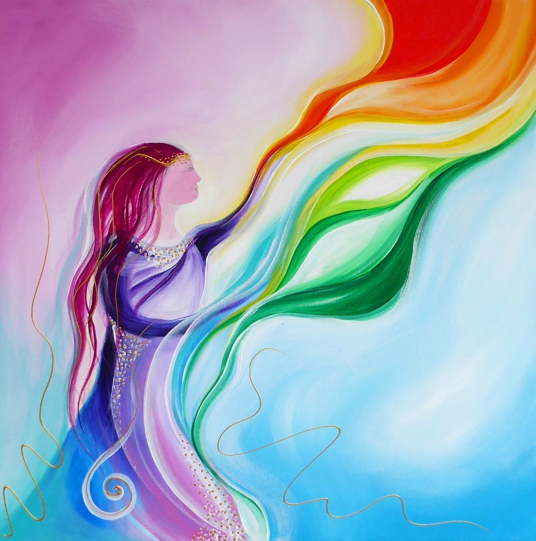 Acrylmalerei von Christine Gova. Acrylbilder die Herz und Seele