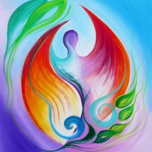 Acrylmalerei von Christine Gova. Acrylbilder die Herz und Seele